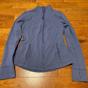 EUC Lululemon Define Jacket with Mesh Vent Luon Size 8 Water Drop